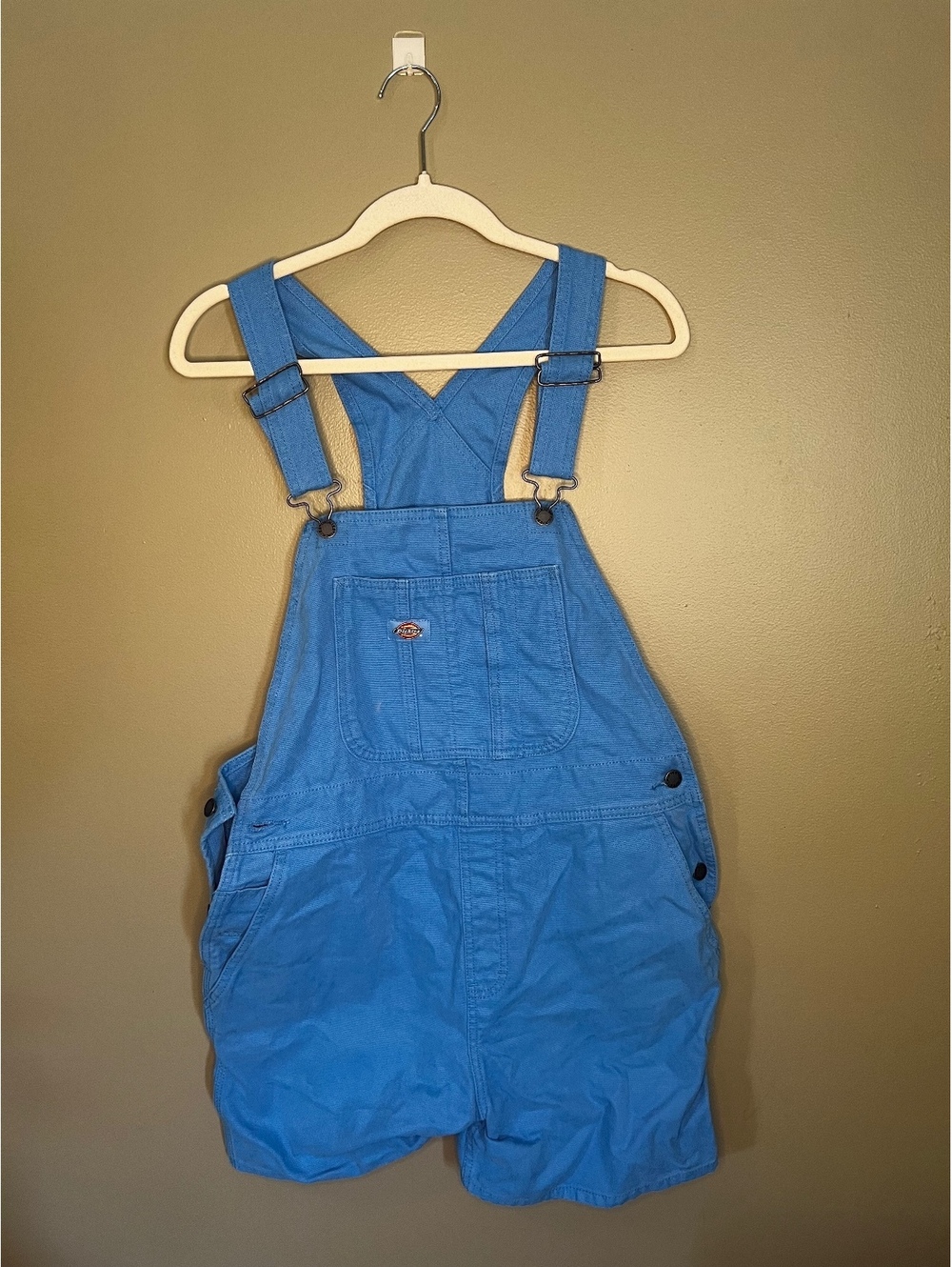 Dickie’s True Blue Denim Overalls Romper One Piece